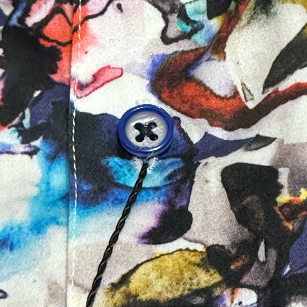 Robert Graham NEW Men’s THE ATLAS Watercolor Button Down Shirt Sz.Sm Luxury - Picture 7 of 12